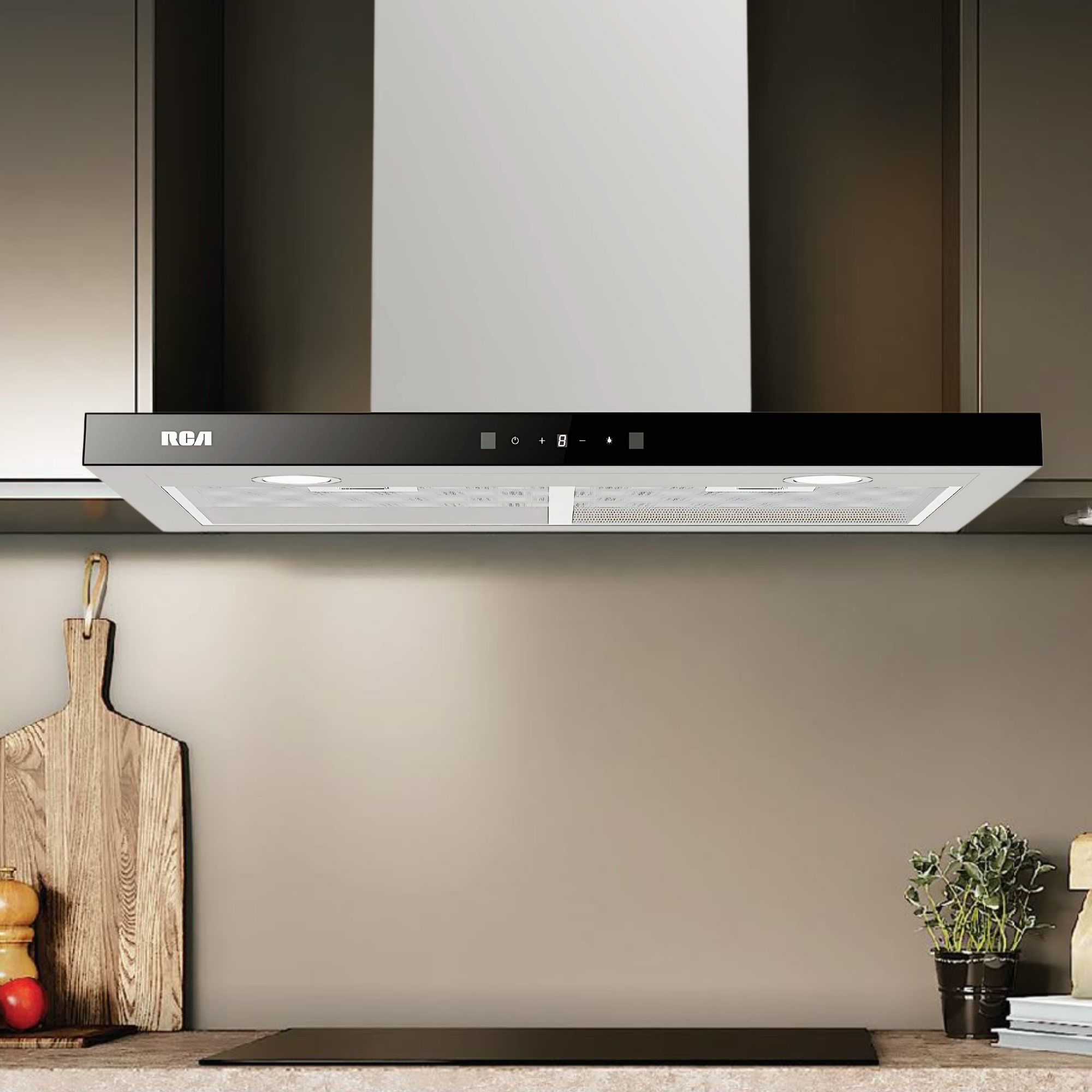 RV-CHWM3C070TSS - Máy hút mùi kiểu chữ T RCA Century Collection 70 cm, lưới lọc nhôm