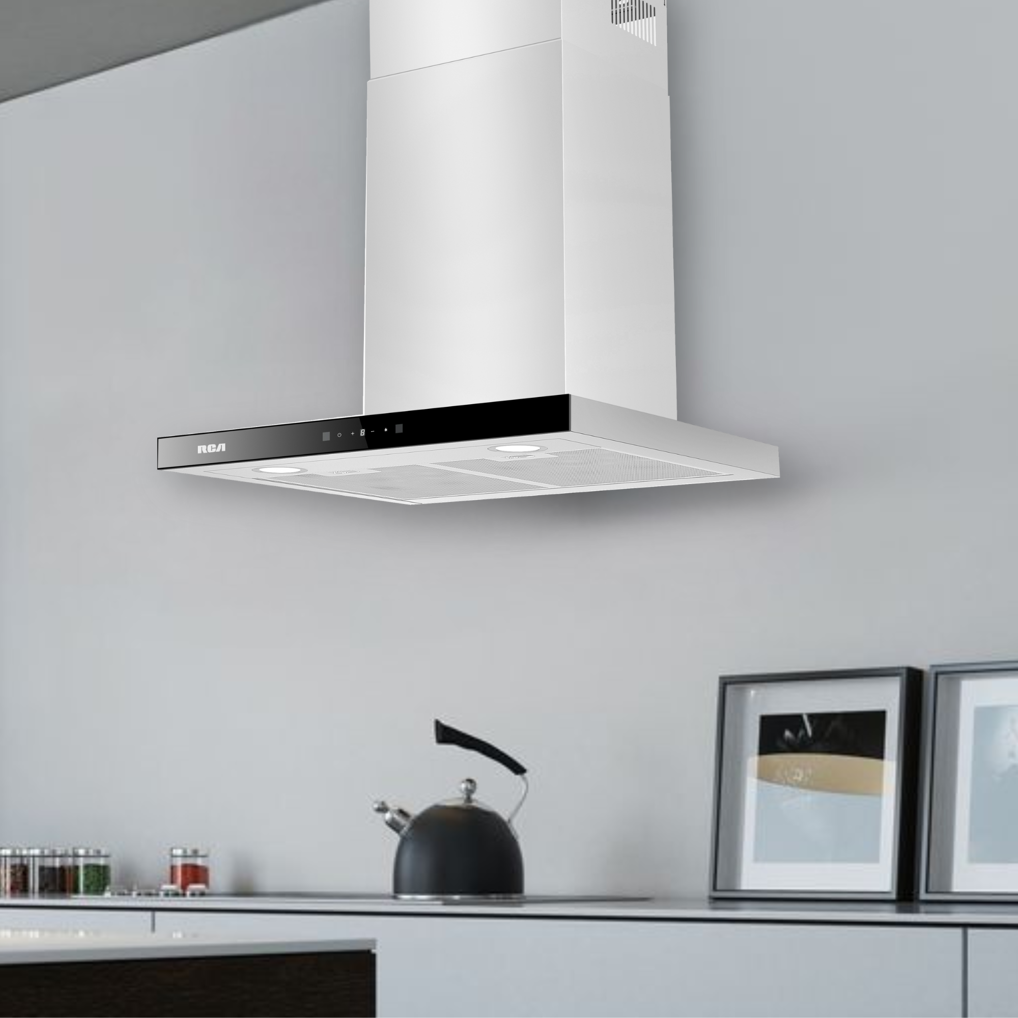 RV-CHWM3C070TSS - Máy hút mùi kiểu chữ T RCA Century Collection 70 cm, lưới lọc nhôm