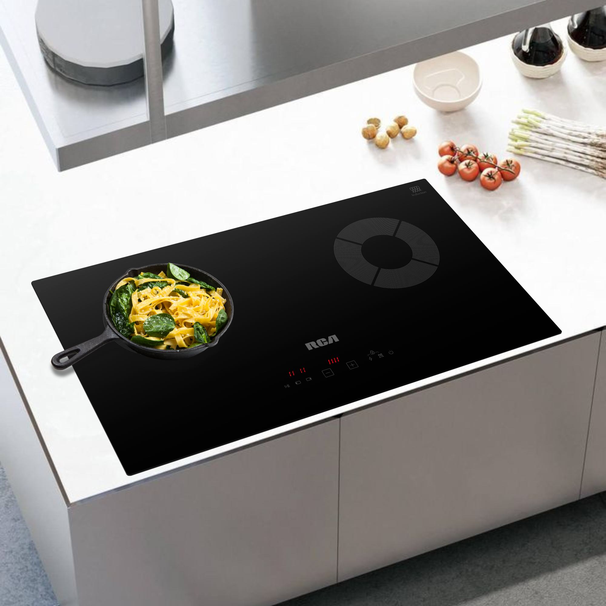 RV-HIBC0732BK - Bếp từ âm bàn RCA Century Collection 2 vùng nấu, 73cm